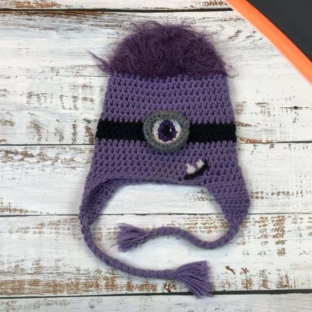 Handmade Children’s Minion Hat Crochet